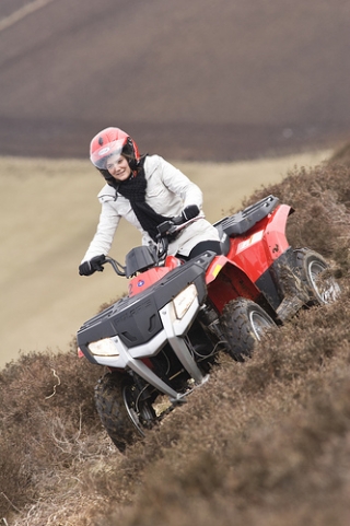  Fuera en nuestros cuatrimotos 